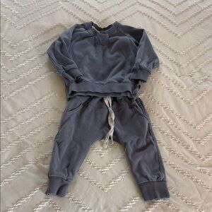 Little Bipsy Blue Jogger Set